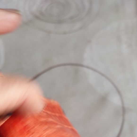 Maya Orange Croc-Embossed Key & Card Holder - Picture 8 of 12